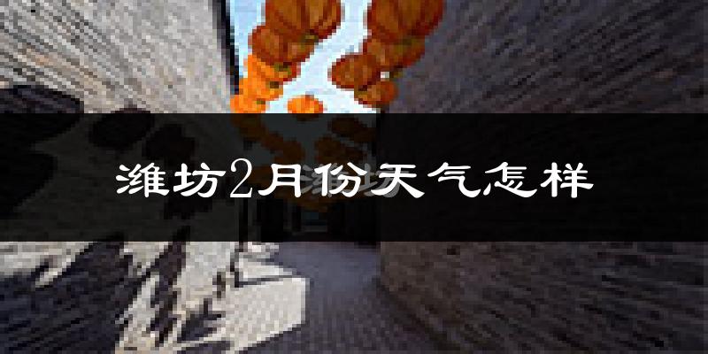 潍坊市2月份天气如何?冷吗?