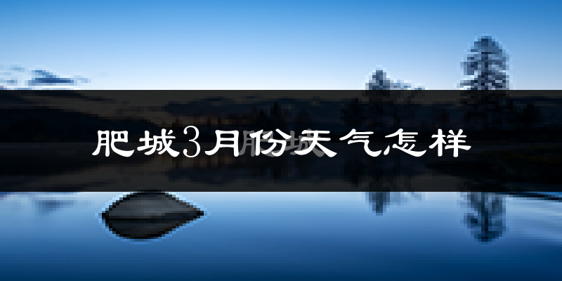肥城市3月份天气如何?冷吗?过去两年3月天气数据分析