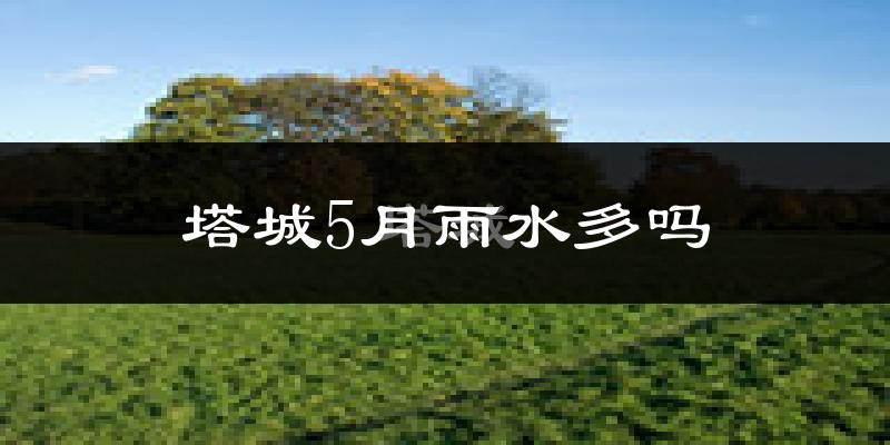 塔城5月雨水多吗?