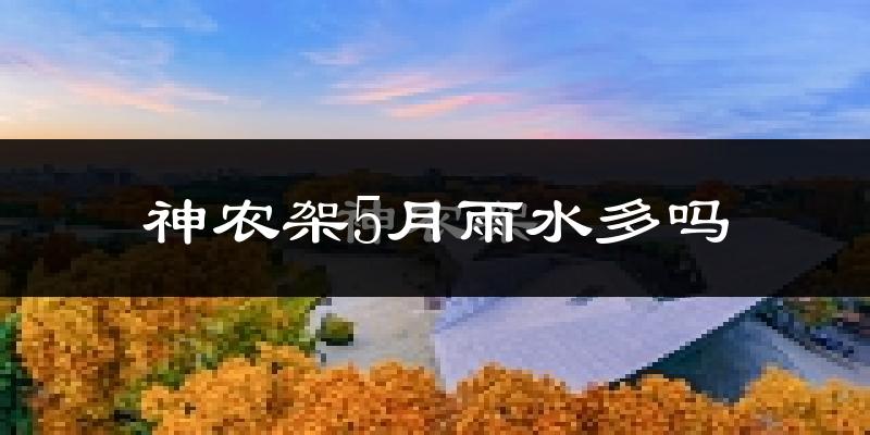 神农架5月雨水多吗?