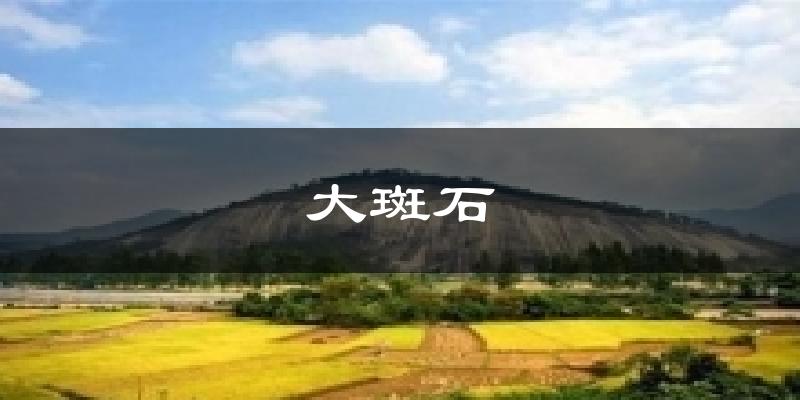 大斑石天气预报十五天