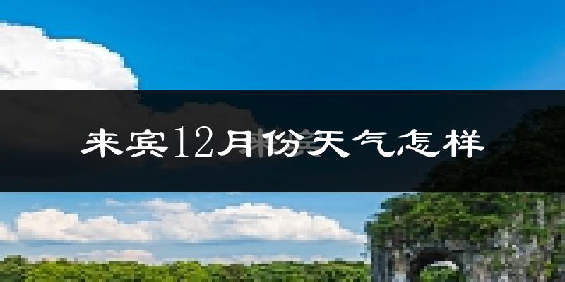 来宾12月份天气怎样?来宾十二月冷吗?